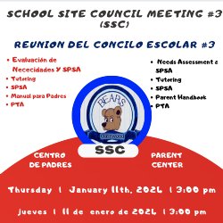 SSC MEETING #3